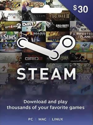 STEAM 30 USD