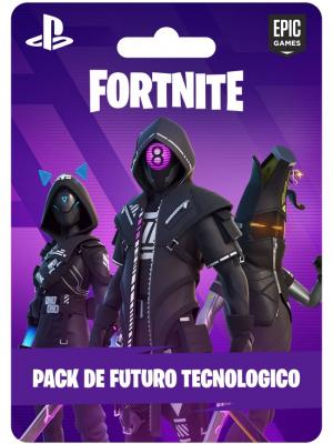 Fortnite Paquete Futuro Tecnológico - PS4